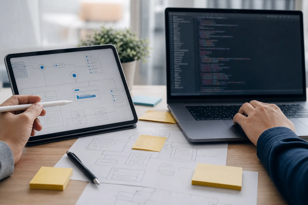 No-code vs low-code vs custom code comparison for building an MVP