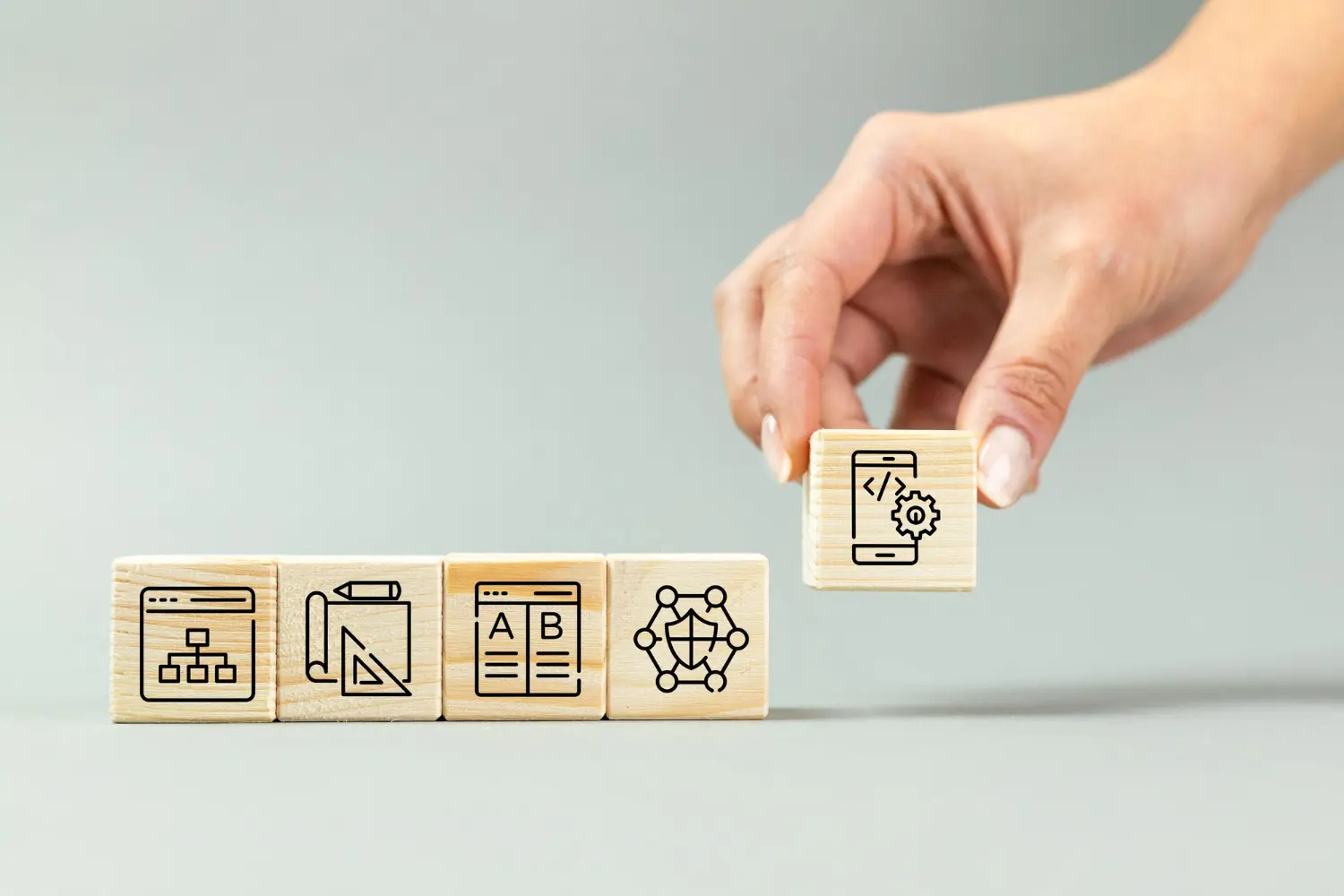 Product discovery framework showing problem space, solution space, and business space interconnected