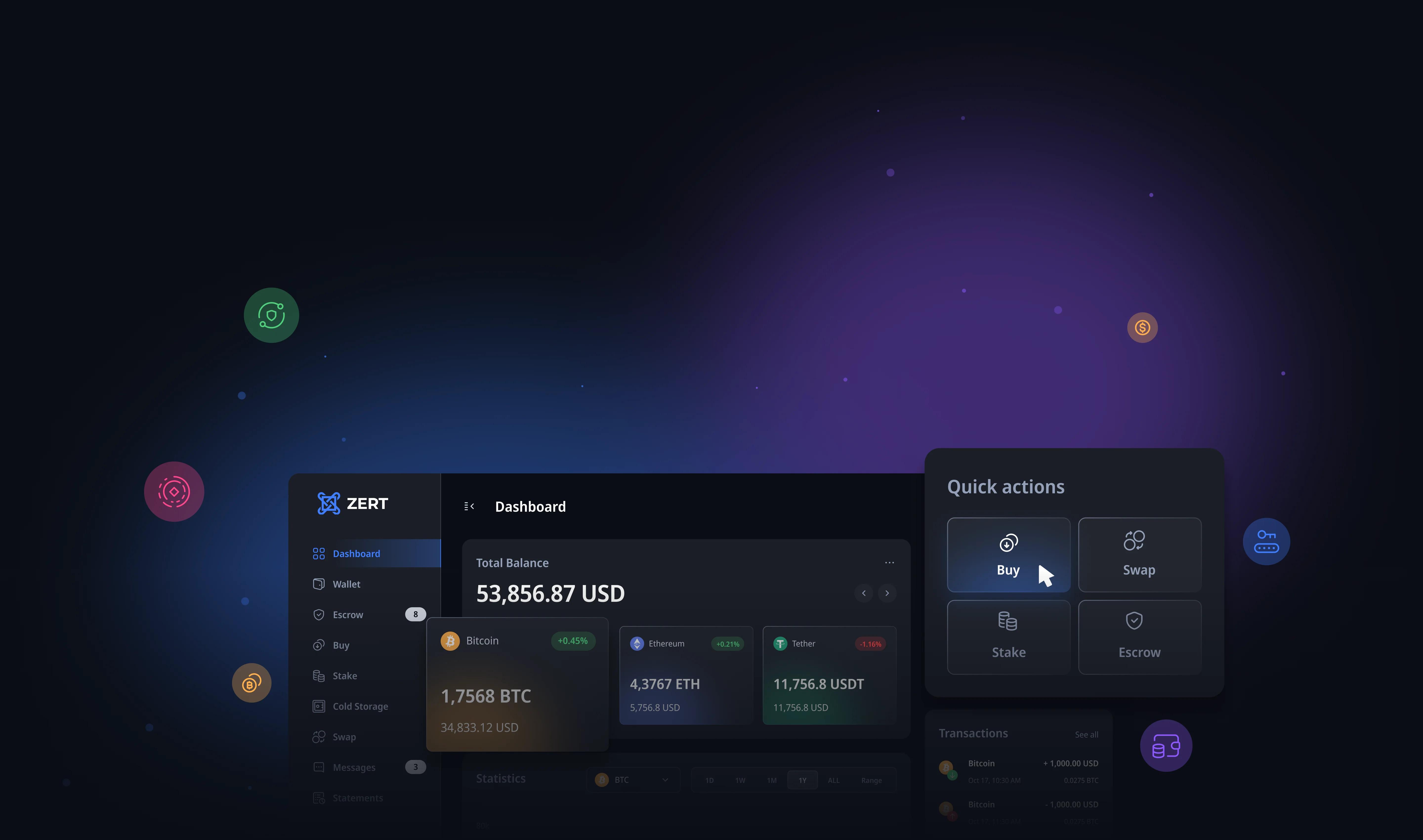Blockchain transaction platform